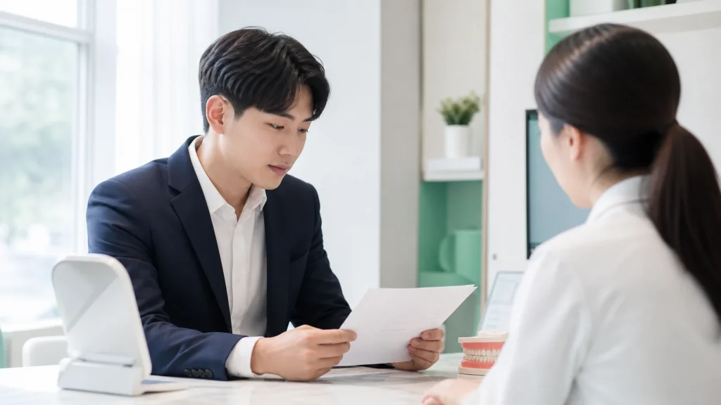 울산 성인 치아교정 관련 상담 이미지